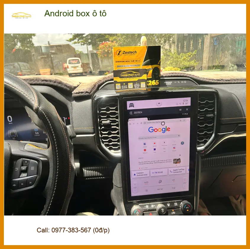 Anh Minh lắp Android box ô tô cho Honda CRV tại Quận 2 để nâng tầm giải trí ảnh thực tế 3