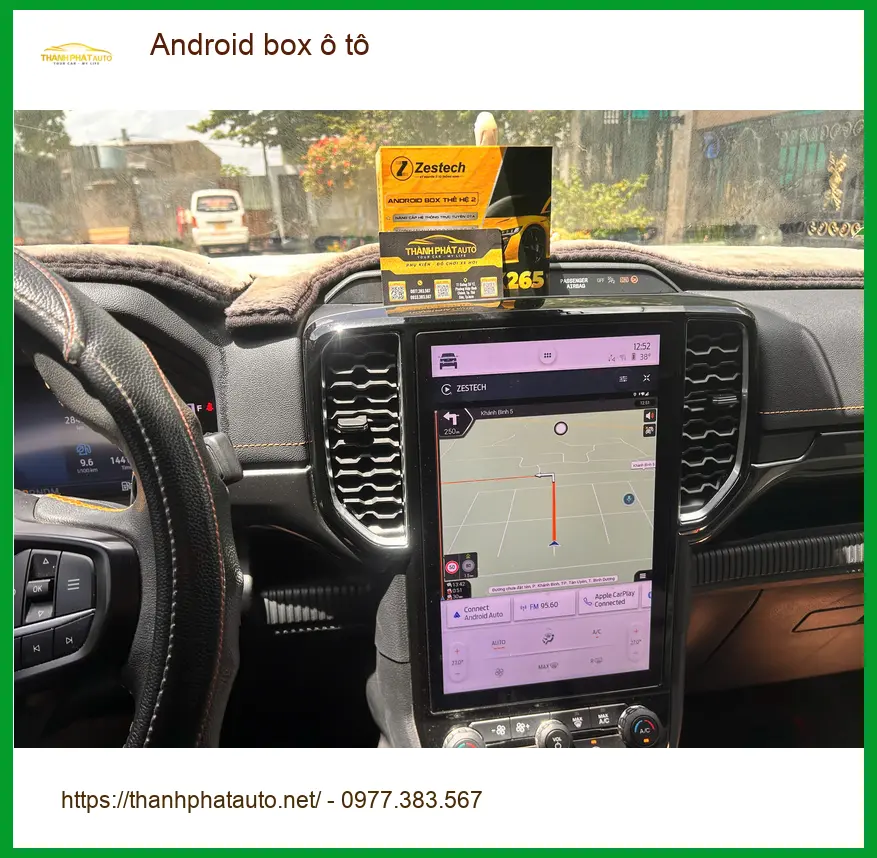 Anh Khang lắp Android box ô tô cho Mazda CX-5 tại Bình Chánh tiện lợi ảnh thực tế 2