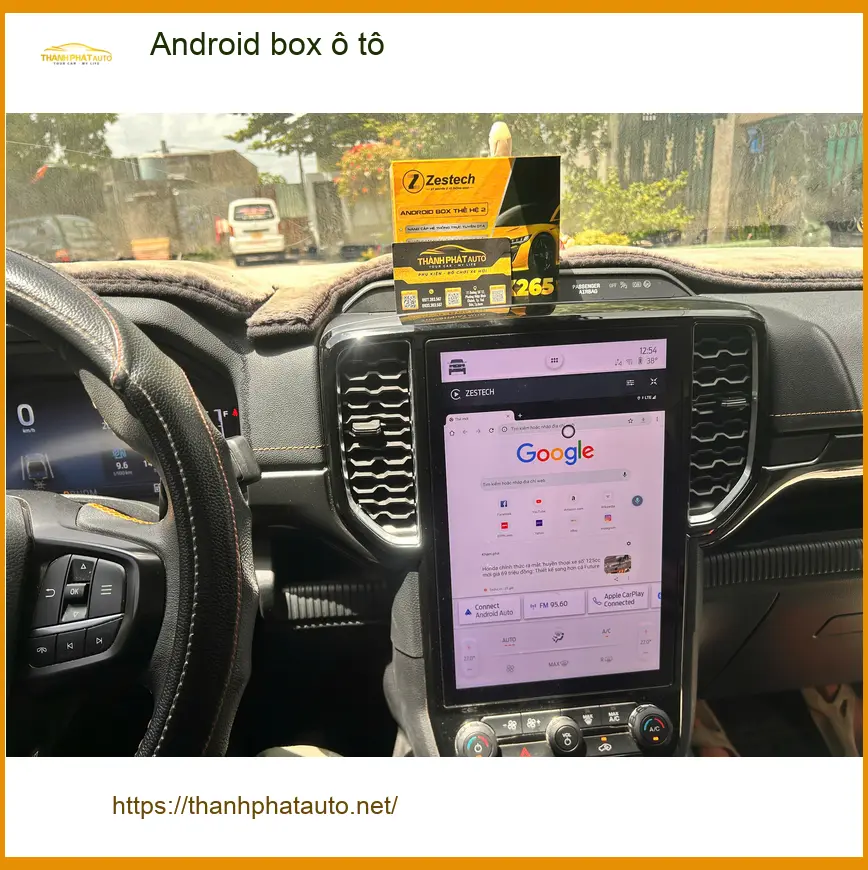 Anh Khang lắp Android box ô tô cho Mazda CX-5 tại Bình Chánh tiện lợi ảnh thực tế 3
