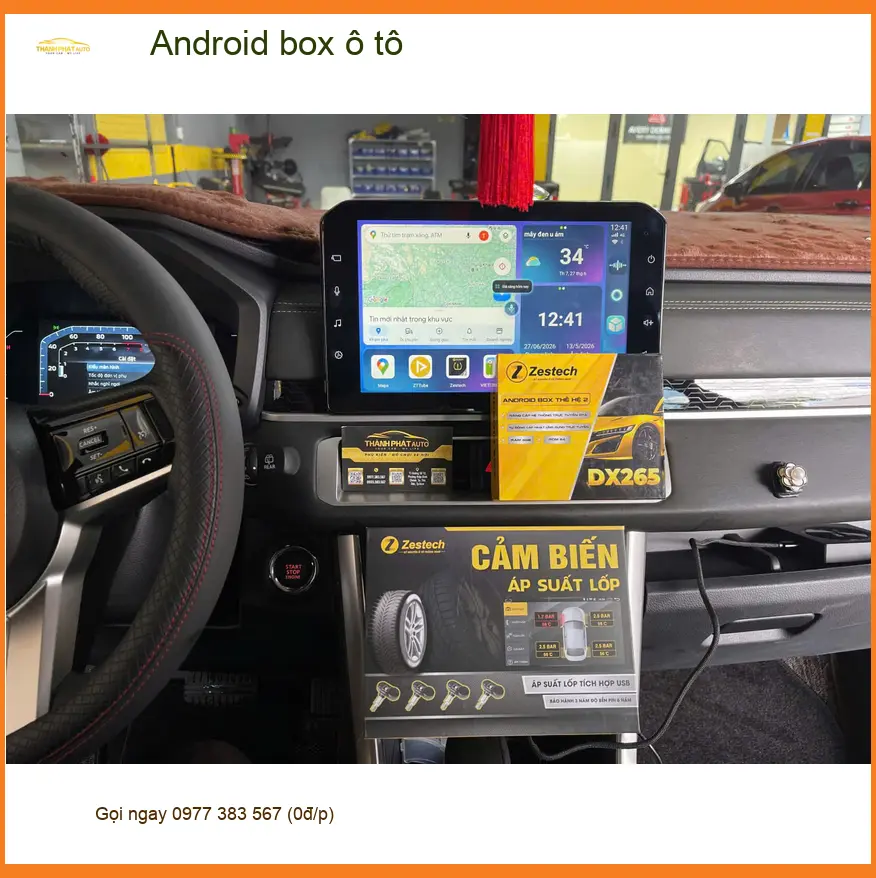 Anh Khang lắp Android box ô tô tại Hóc Môn cho Suzuki XL7 ảnh thực tế 4