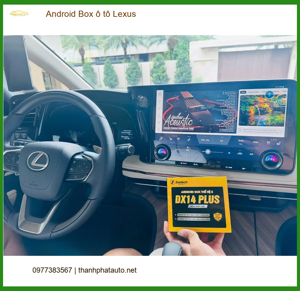 Anh Minh lắp Android Box ô tô Lexus Quận 5: Nâng cấp giải trí, dẫn đường ảnh thực tế 4