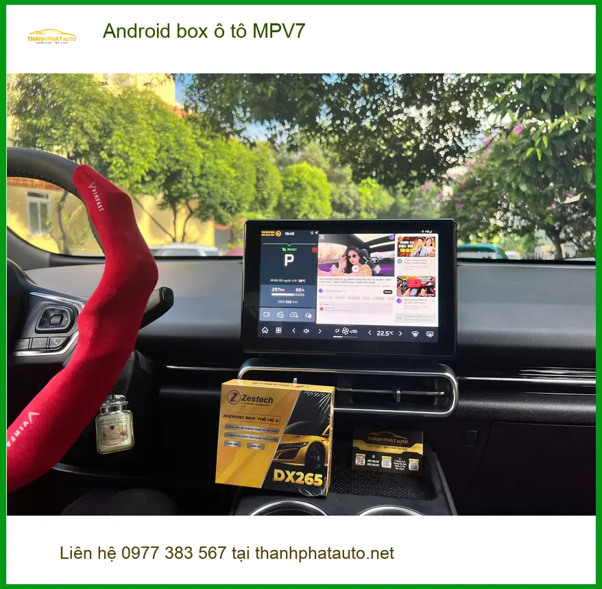Chị Mai Anh lắp Android box ô tô MPV7 cho Hyundai Creta tại Thủ Đức ảnh thực tế 4