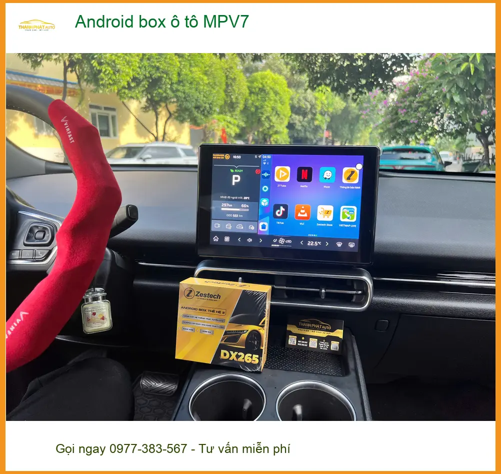 Chú Sơn lắp Android Box ô tô MPV7 cho Suzuki XL7 tại Quận 9 tiện giải trí