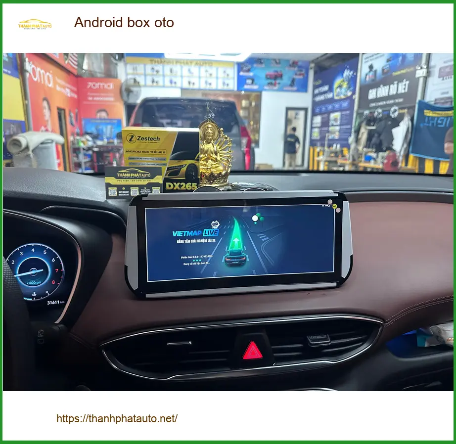 Anh Thắng lắp Android box oto cho Kia Sorento tại Quận 8 nâng cấp giải trí ảnh thực tế 5