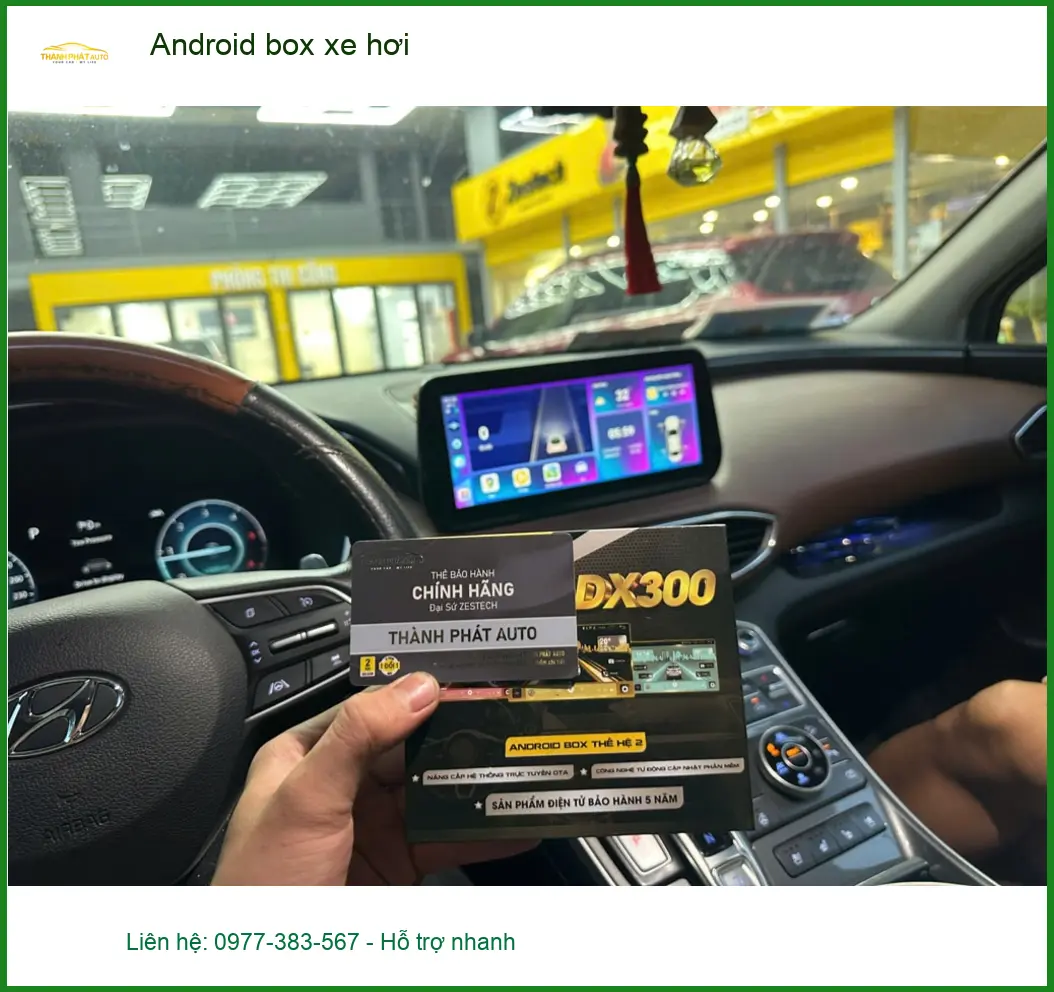 Anh Tuấn Kiệt lắp Android box xe hơi cho Mazda CX-5 tại Quận 2 để giải trí khi đợi khách