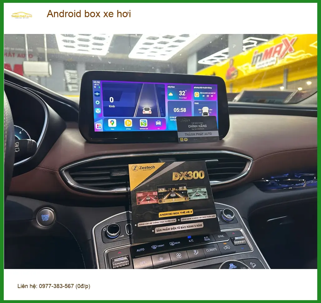 Anh Khang lắp Android box xe hơi cho Honda CR-V tại Củ Chi