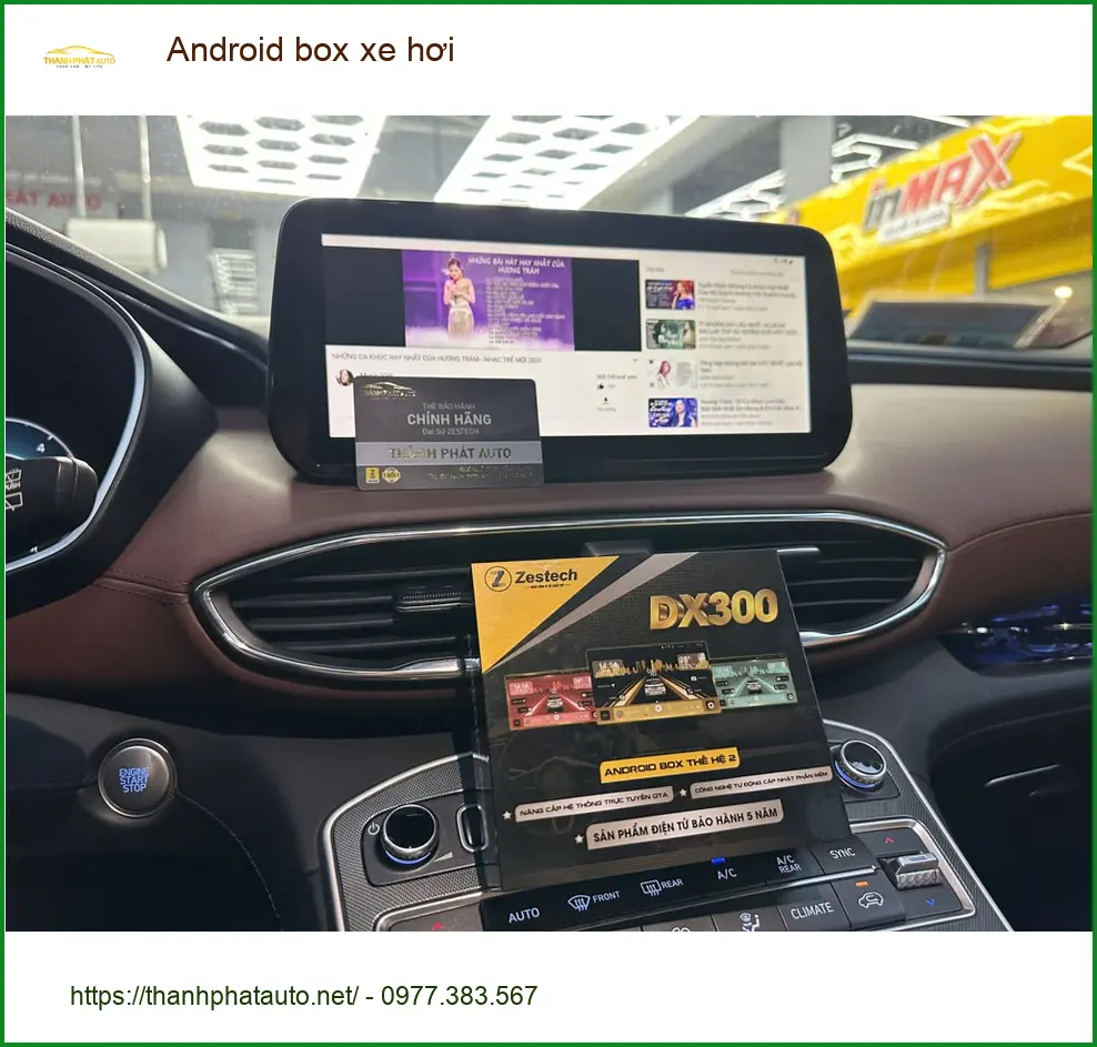 Anh Phước lắp Android box xe hơi Ford Everest tại Quận Huyện Nhà Bè
