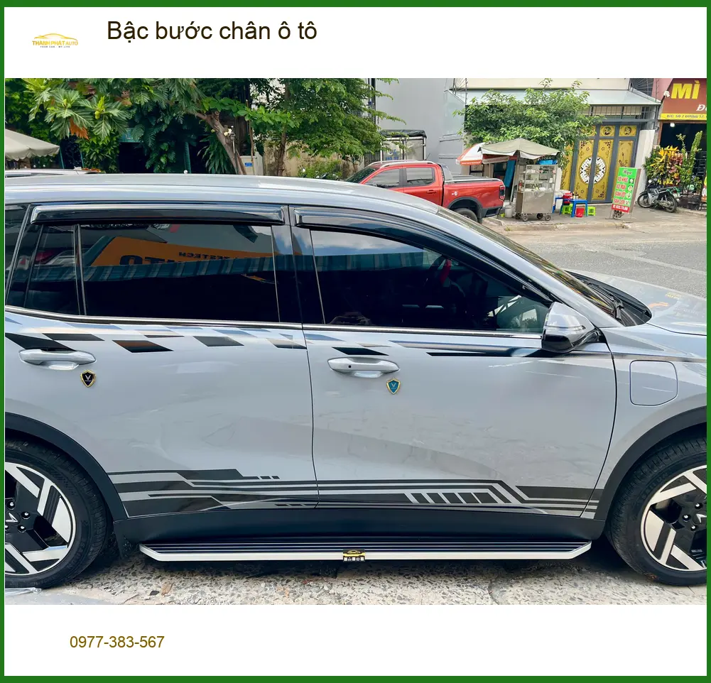Anh Khải lắp bậc bước chân ô tô cho Hyundai Creta ở Quận 9 để gia đình lên xuống dễ hơn ảnh thực tế 2