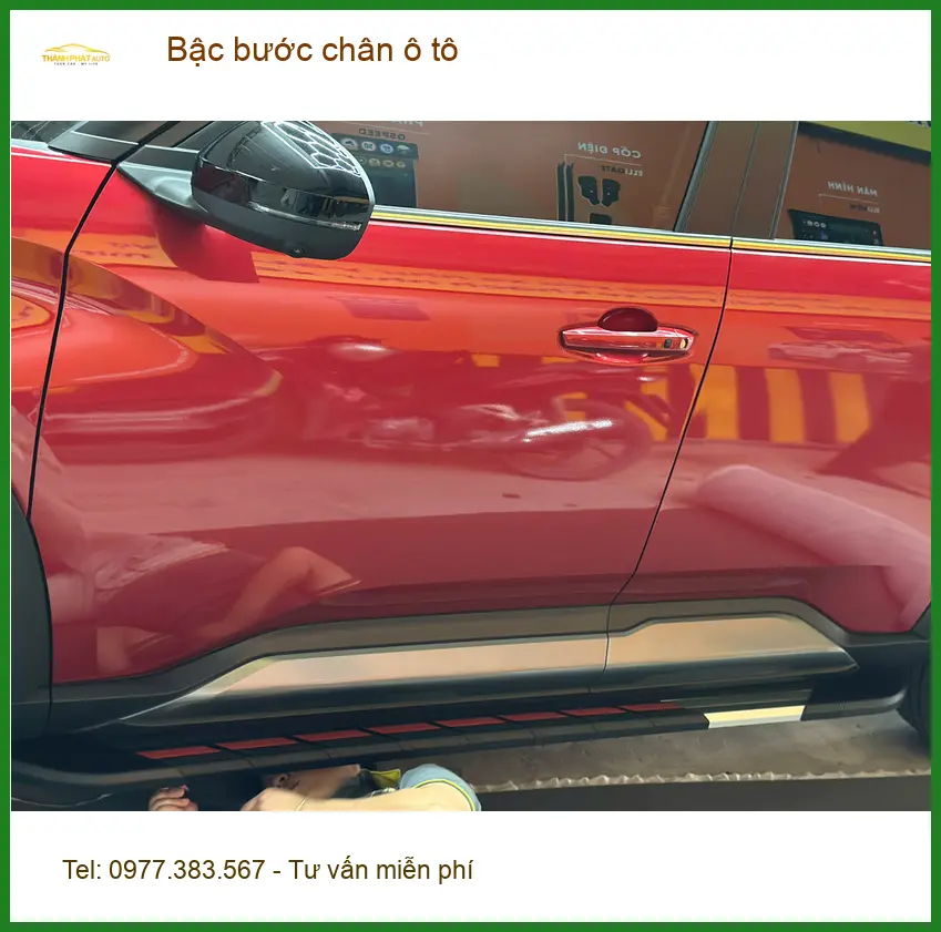 Chú Hùng lắp bậc bước chân ô tô cho Ford Everest ở Quận 8 ảnh thực tế 2