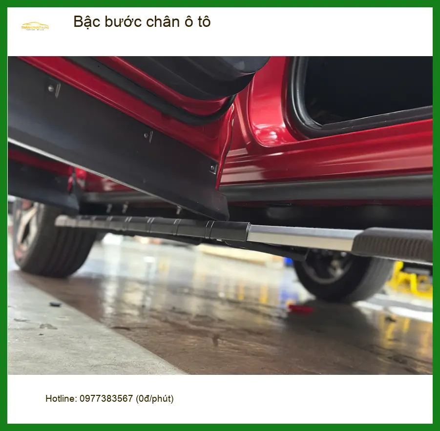 Chị Thùy lắp bậc bước chân ô tô Hyundai Santa Fe ở Quận Phú Nhuận ảnh thực tế 4