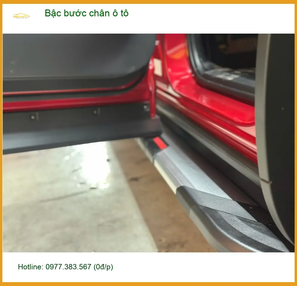 Chị Thùy lắp bậc bước chân ô tô Hyundai Santa Fe ở Quận Phú Nhuận ảnh thực tế 5