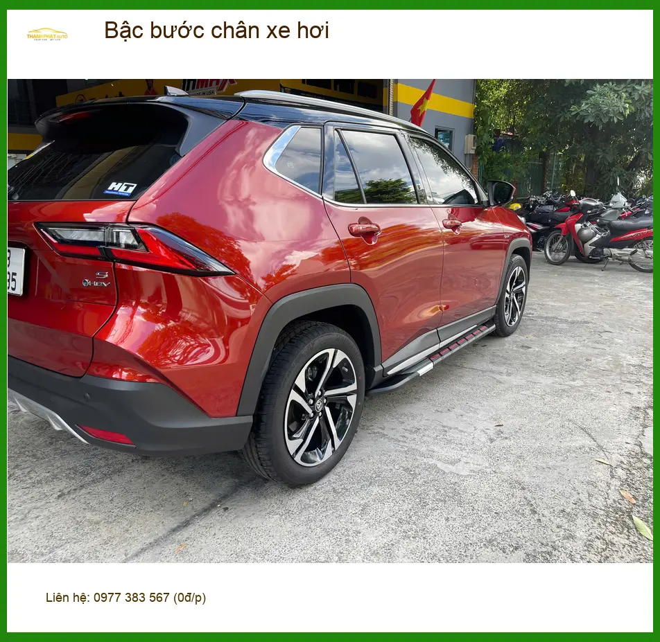 Anh Quý lắp bậc bước chân xe hơi Hyundai Santa Fe tại Quận 3 ảnh thực tế 2