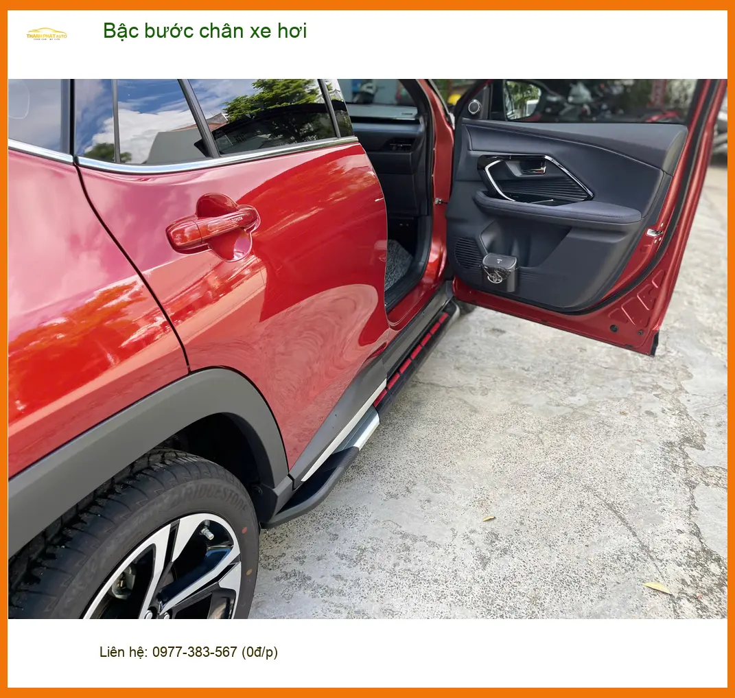 Anh Quý lắp bậc bước chân xe hơi Hyundai Santa Fe tại Quận 3 ảnh thực tế 4