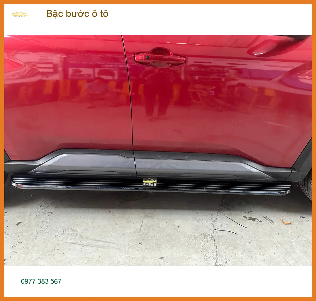 Chú Cường lắp bậc bước ô tô cho Hyundai Santa Fe tại Quận 4 tiện lợi ảnh thực tế 3