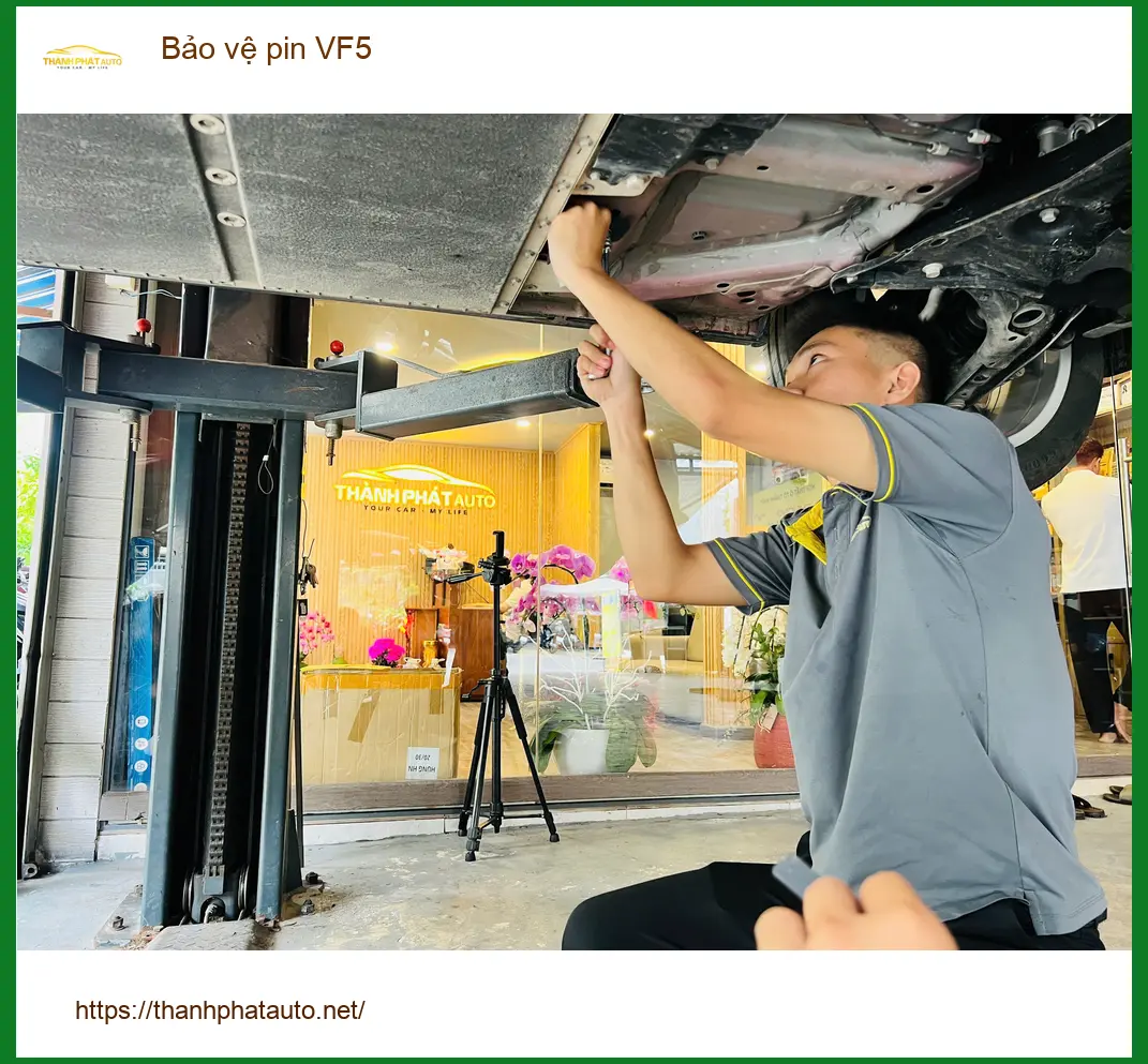 Chú Hưng cần giải pháp bảo vệ pin VinFast VF5 ở Quận Bình Thạnh ảnh thực tế 4