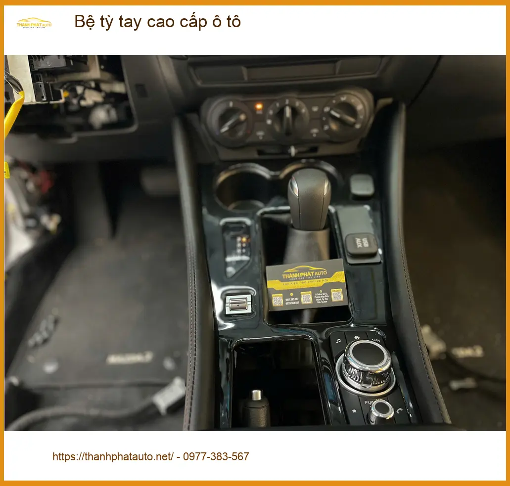 Anh Tùng tìm mua bệ tỳ tay cao cấp ô tô cho Toyota Vios ở Quận 8 ảnh thực tế 3