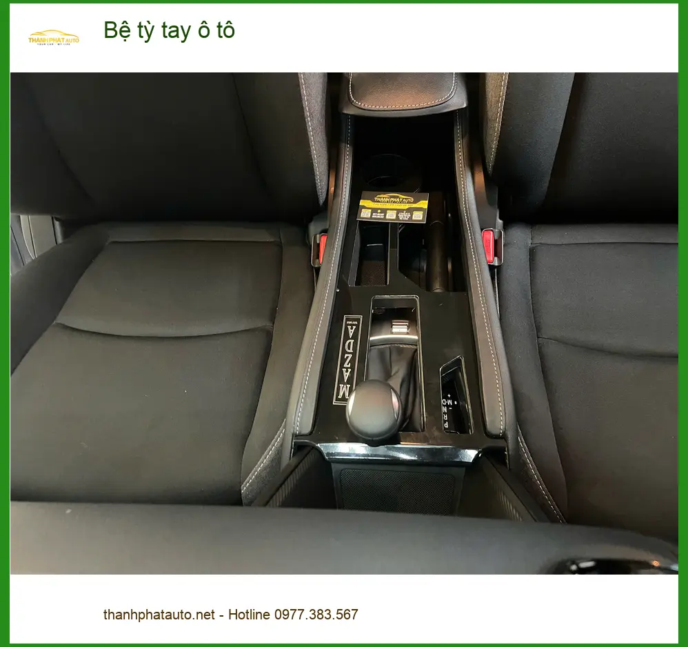 Chú Đức Vinh lắp bệ tỳ tay ô tô cho Mitsubishi Outlander ở Quận 9 ảnh thực tế 2