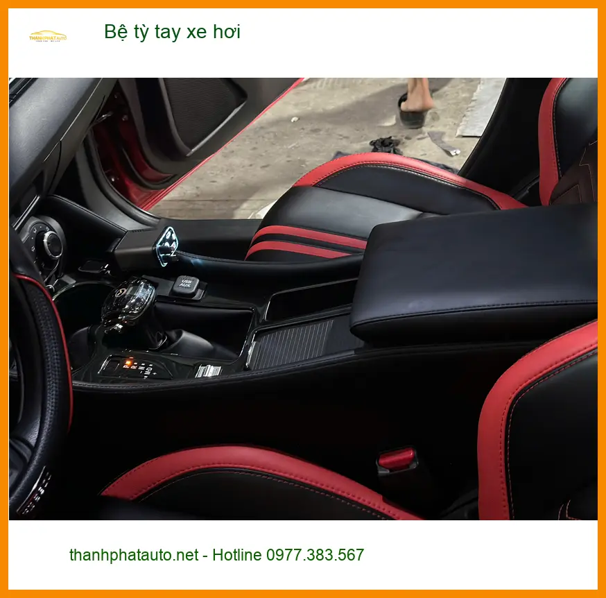 Anh Khang lắp bệ tỳ tay xe hơi Hyundai Accent tại Quận Bình Tân ảnh thực tế 3