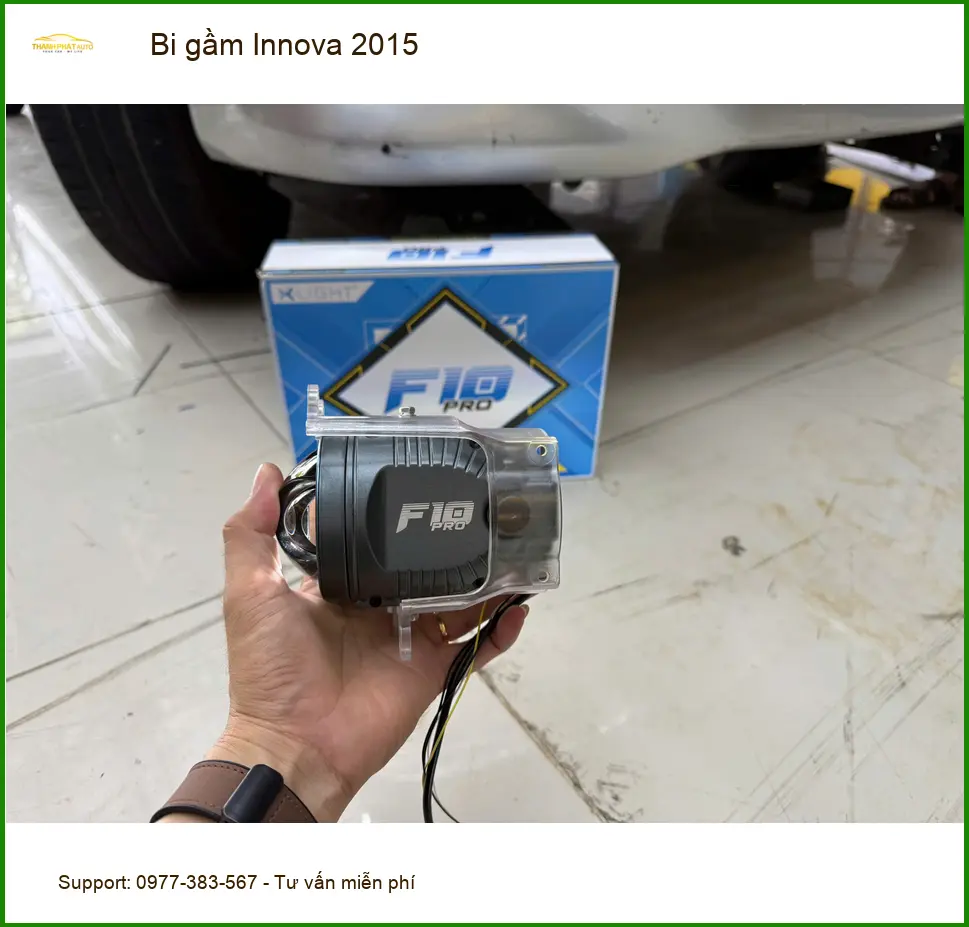 Chú Hùng Cường độ bi gầm Innova 2015 ở Nhà Bè vì đèn tối, khó nhìn đường ảnh thực tế 3
