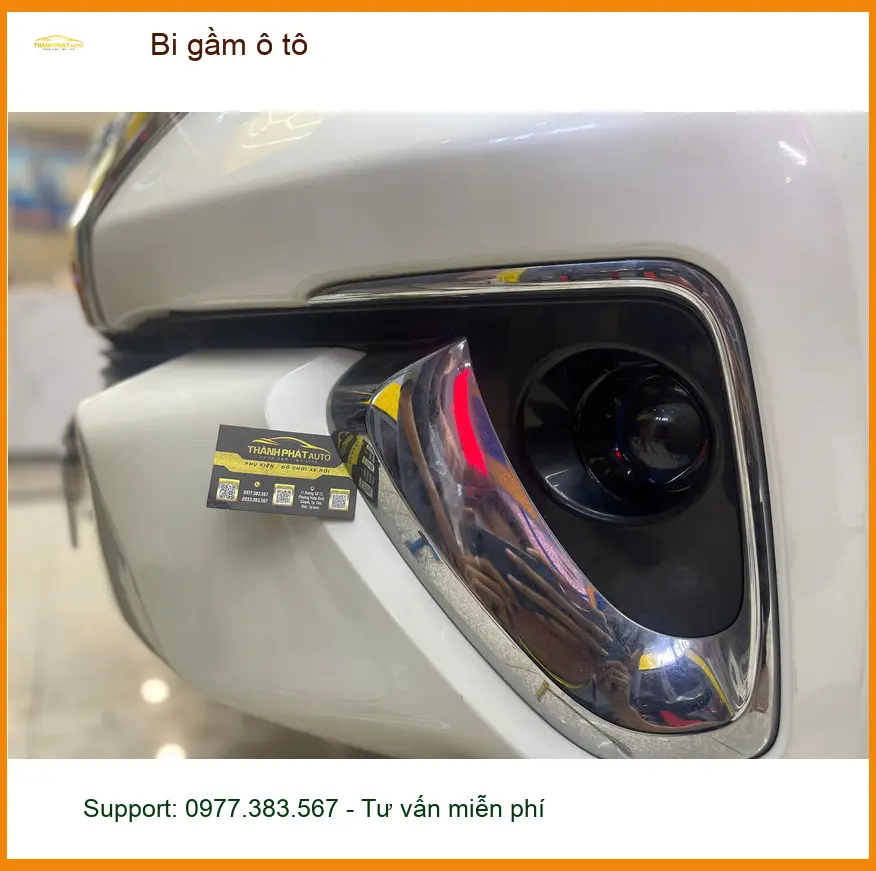 Anh Kiên độ bi gầm ô tô cho Mazda 3 tại Bình Chánh vì đèn zin kém sáng ảnh thực tế 3