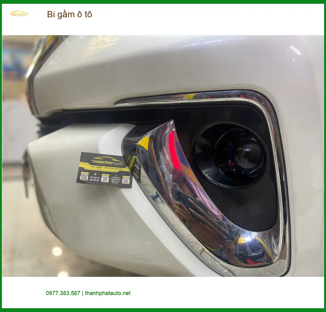 Anh Tuấn Kiệt độ bi gầm ô tô cho Hyundai Creta tại Quận 2 khi đèn zin yếu ảnh thực tế 2