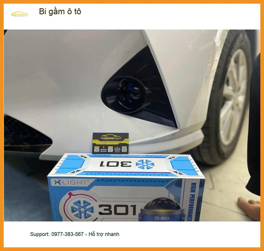 Anh Tấn độ bi gầm ô tô cho Honda CRV vì đèn zin không đủ sáng tại Quận 2