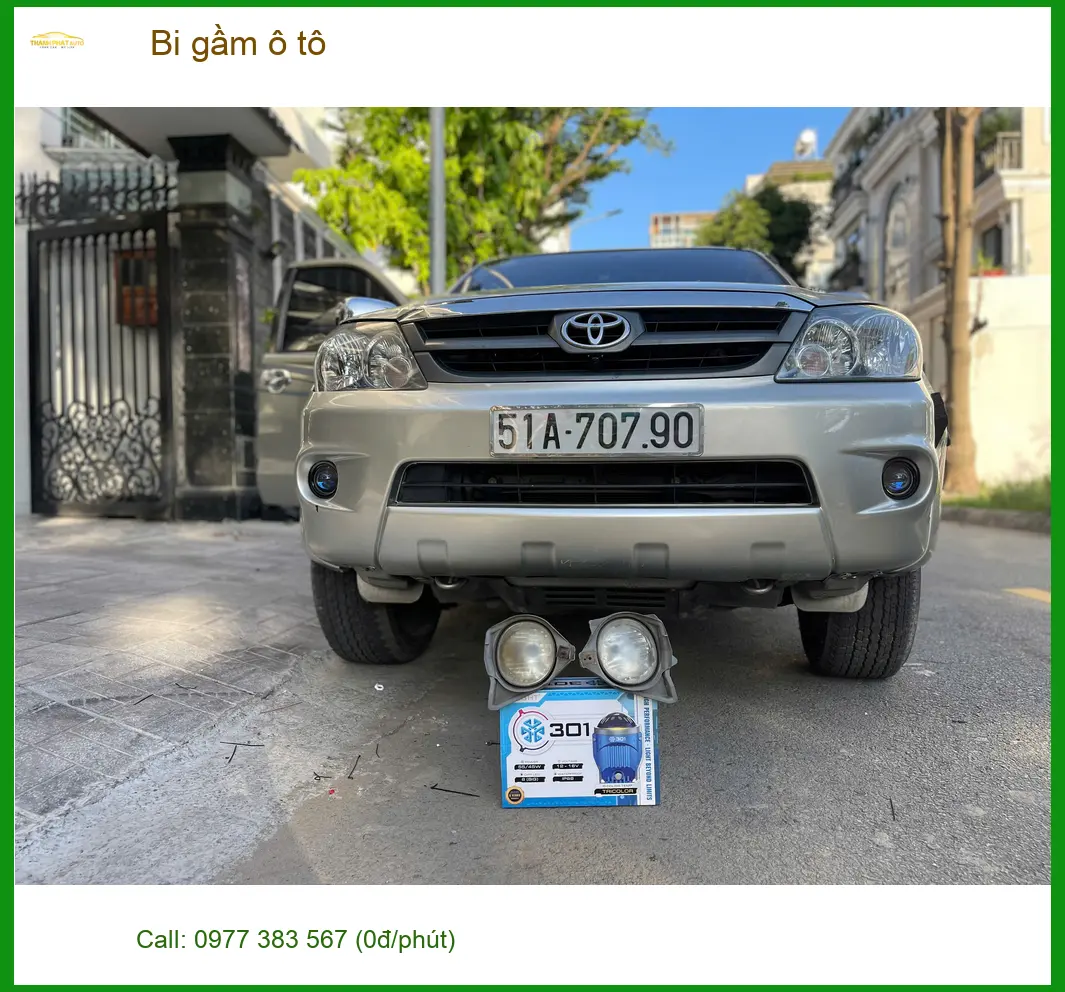 Anh Thắng độ bi gầm ô tô cho Ford Ranger tại Quận 7 để cải thiện ánh sáng