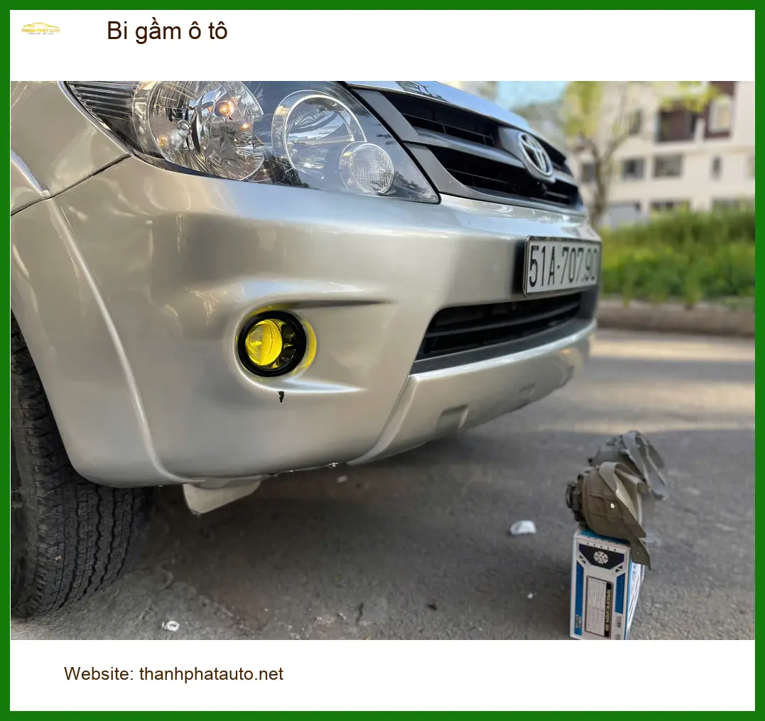 Anh Thắng độ bi gầm ô tô cho Ford Ranger tại Quận 7 để cải thiện ánh sáng ảnh thực tế 3