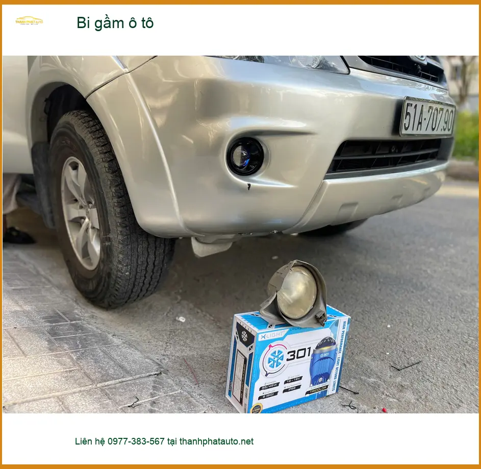 Anh Thắng độ bi gầm ô tô cho Ford Ranger tại Quận 7 để cải thiện ánh sáng ảnh thực tế 4