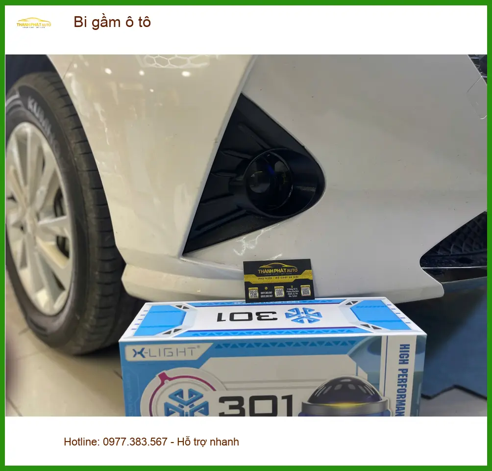 Anh Khải độ bi gầm ô tô cho Hyundai Creta tại Tân Phú vì đèn zin kém ảnh thực tế 3