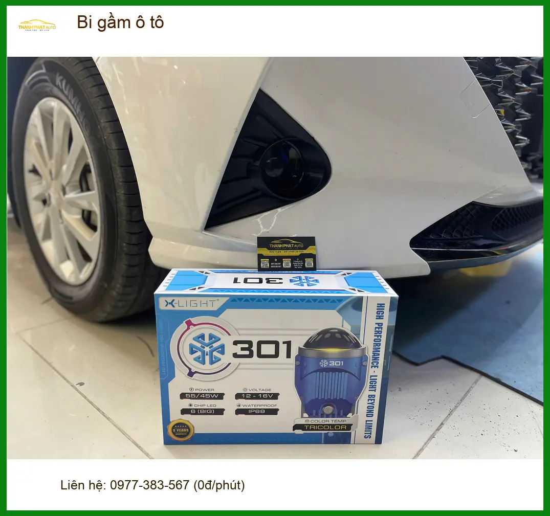 Anh Khôi lắp bi gầm ô tô cho Honda CRV vì đèn zin yếu khi về đêm tại Nhà Bè ảnh thực tế 3