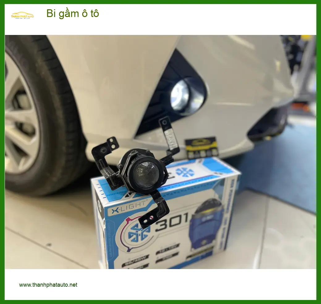 Anh Khôi lắp bi gầm ô tô cho Honda CRV vì đèn zin yếu khi về đêm tại Nhà Bè ảnh thực tế 4