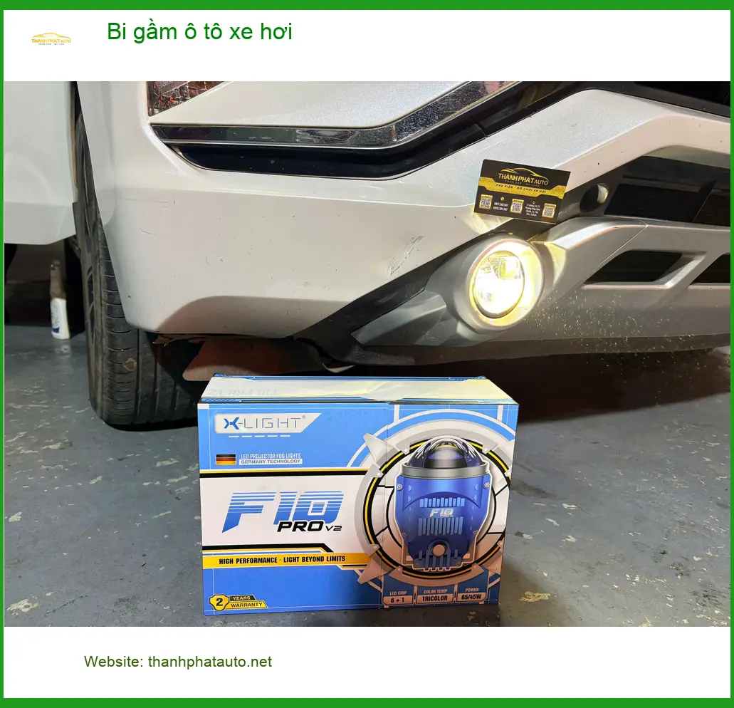 Anh Kiên độ bi gầm ô tô cho Mazda CX-5 tại Quận 5 vì đèn zin quá tối ảnh thực tế 3