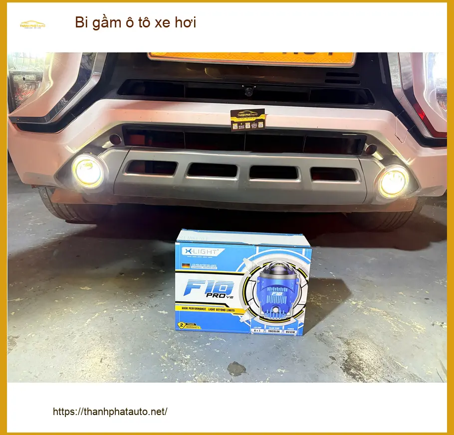 Anh Tấn độ bi gầm Hyundai Kona tại Quận 2 để cải thiện tầm nhìn ban đêm ảnh thực tế 2