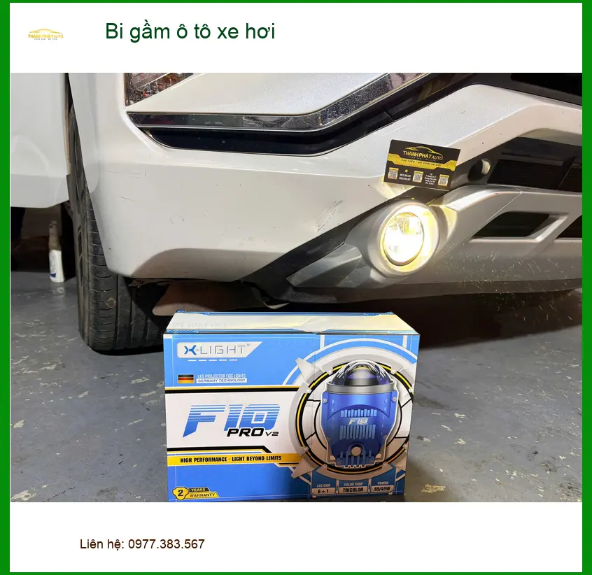 Anh Tấn độ bi gầm Hyundai Kona tại Quận 2 để cải thiện tầm nhìn ban đêm ảnh thực tế 3