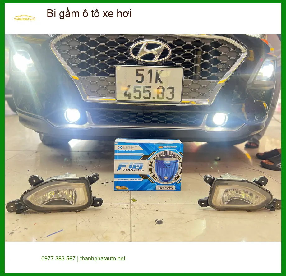 Chú Phong độ bi gầm ô tô Mazda CX-5 tại Quận 7 để cải thiện tầm nhìn đêm ảnh thực tế 2