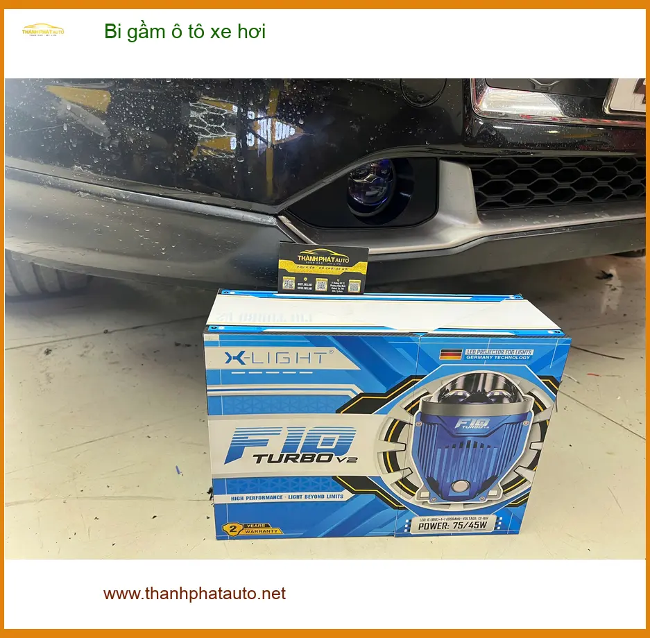 Chị Loan độ bi gầm ô tô Ford Everest tại Quận 9 vì thường đi đường đèo tối. ảnh thực tế 2