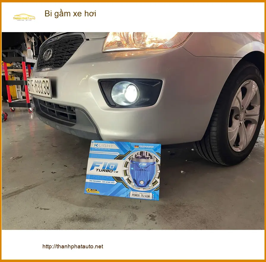 Anh Minh nâng cấp bi gầm Honda CRV tại Quận 11, giải quyết nỗi lo đường tối ảnh thực tế 3