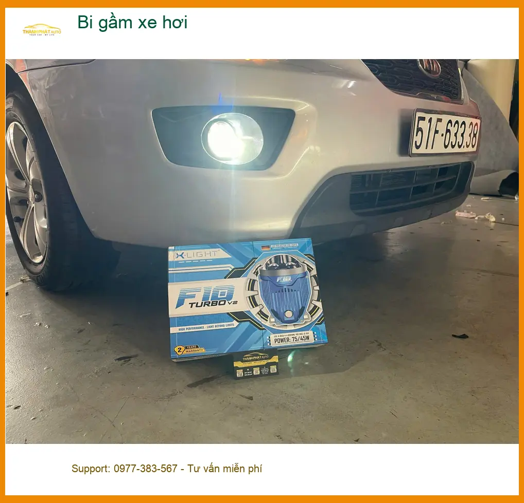 Anh Minh nâng cấp bi gầm Honda CRV tại Quận 11, giải quyết nỗi lo đường tối ảnh thực tế 5