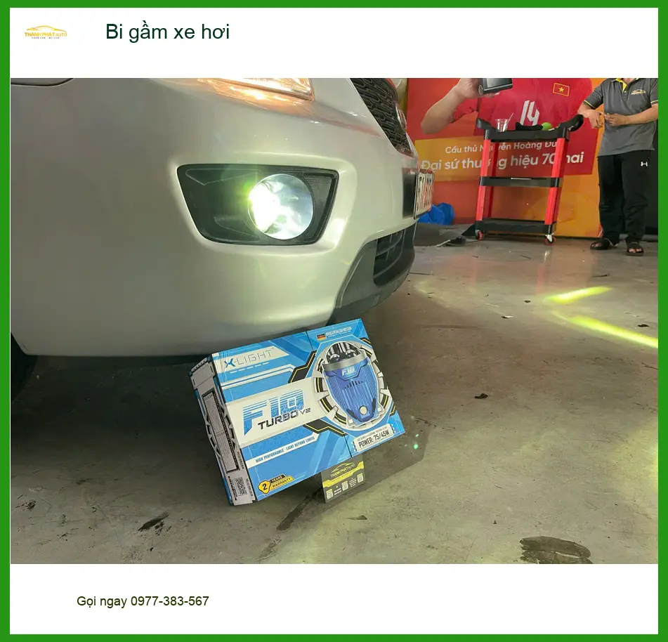 Chú Đạt nâng cấp bi gầm xe hơi Mazda CX-5 tại Quận Bình Thạnh vì đèn zin yếu