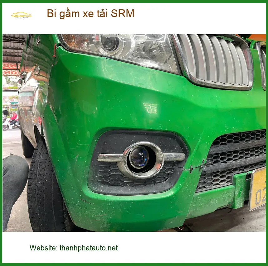 Anh Khải nâng cấp bi gầm xe tải SRM cho Hino 300 Series tại Gò Vấp ảnh thực tế 2