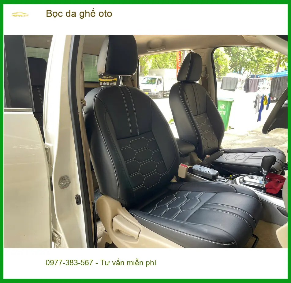 Anh Tấn bọc da ghế oto Hyundai Elantra tại Quận Thủ Đức để xe thêm sang trọng ảnh thực tế 2