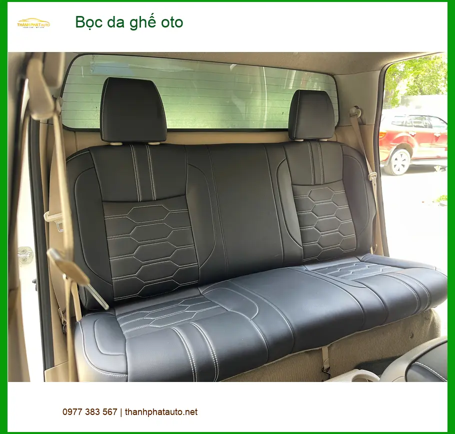 Anh Quang bọc da ghế oto Hyundai Elantra để nội thất sang trọng hơn tại Quận 10 ảnh thực tế 2