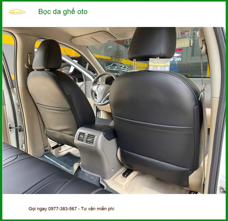 Anh Quang bọc da ghế oto Hyundai Elantra để nội thất sang trọng hơn tại Quận 10 ảnh thực tế 4