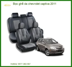Bọc Ghế Da Chevrolet Captiva 2011 - Trung Tâm Thi Công Uy Tín TPHCM