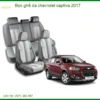 Bọc Ghế Da Chevrolet Captiva 2017 - Trung Tâm Lắp Đặt Uy Tín TPHCM