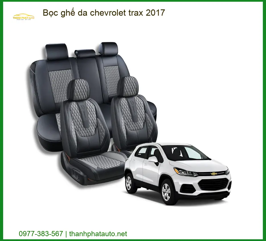 Bọc Ghế Da Chevrolet Trax 2017 - Địa Chỉ Lắp Đặt Chính Hãng TPHCM