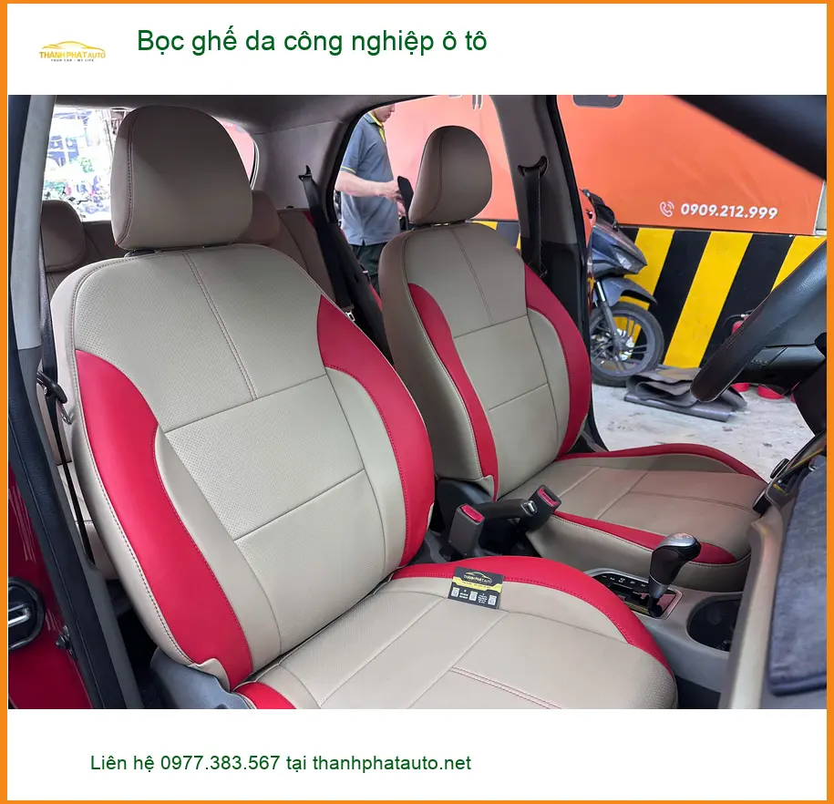 Chị Thảo bọc ghế da công nghiệp ô tô cho Honda CRV tại Quận Gò Vấp ảnh thực tế 4