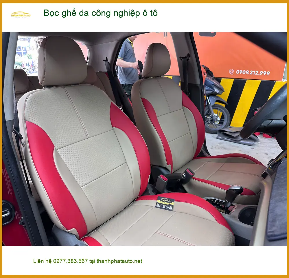 Anh Kiên bọc ghế da công nghiệp Hyundai Creta tại Thủ Đức để nội thất bền đẹp