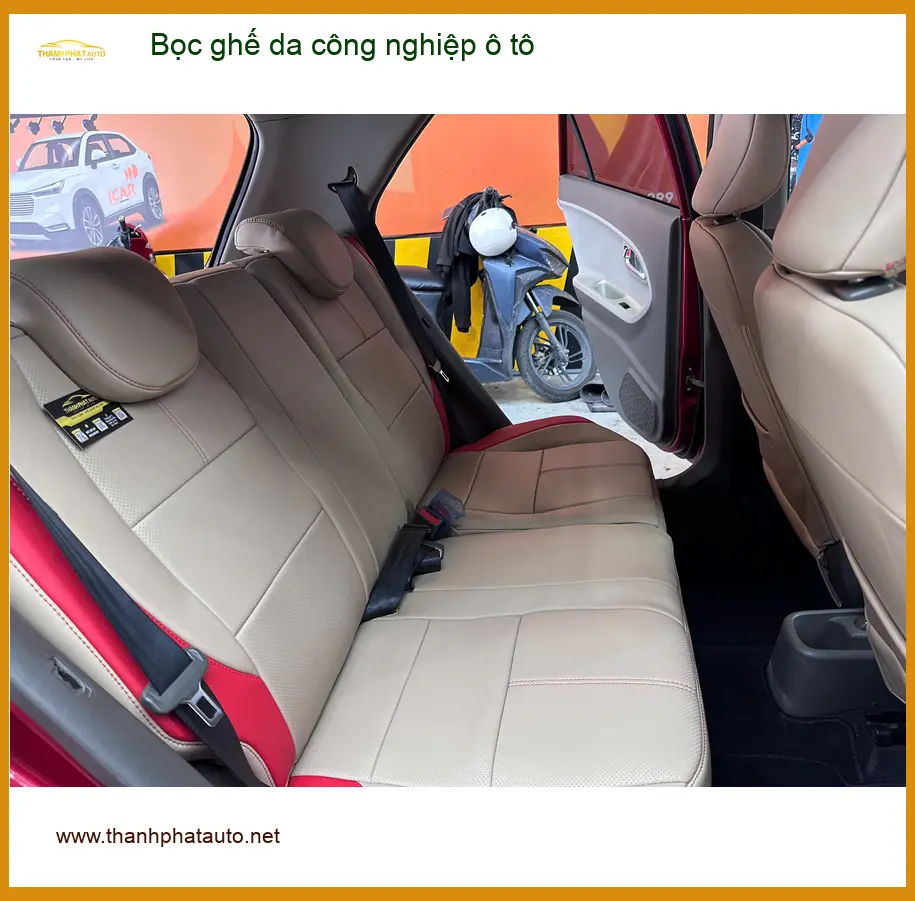 Anh Kiên bọc ghế da công nghiệp Hyundai Creta tại Thủ Đức để nội thất bền đẹp ảnh thực tế 5